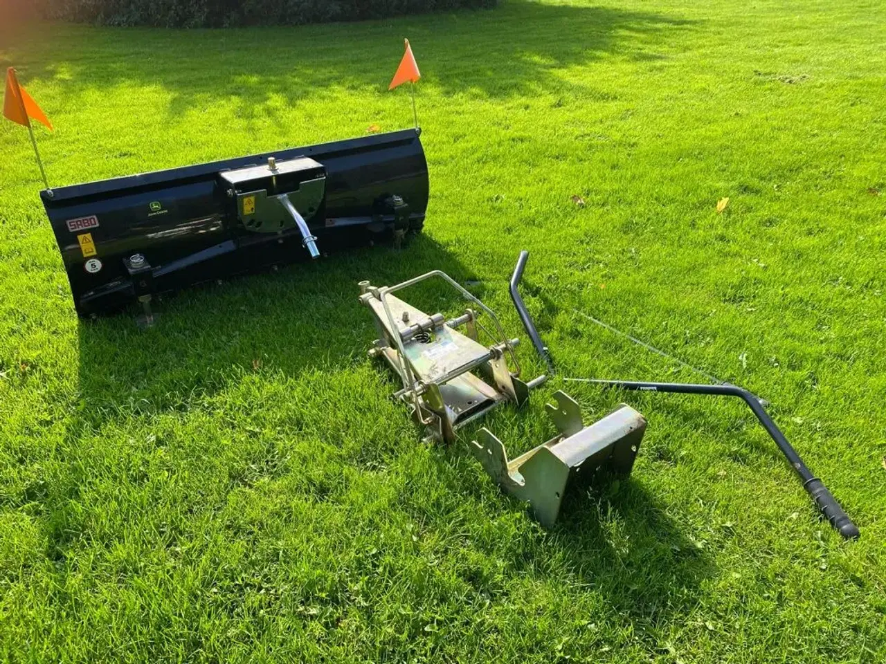 Billede 2 - 1,2m sneblad for John Deere X300/X500 serie.