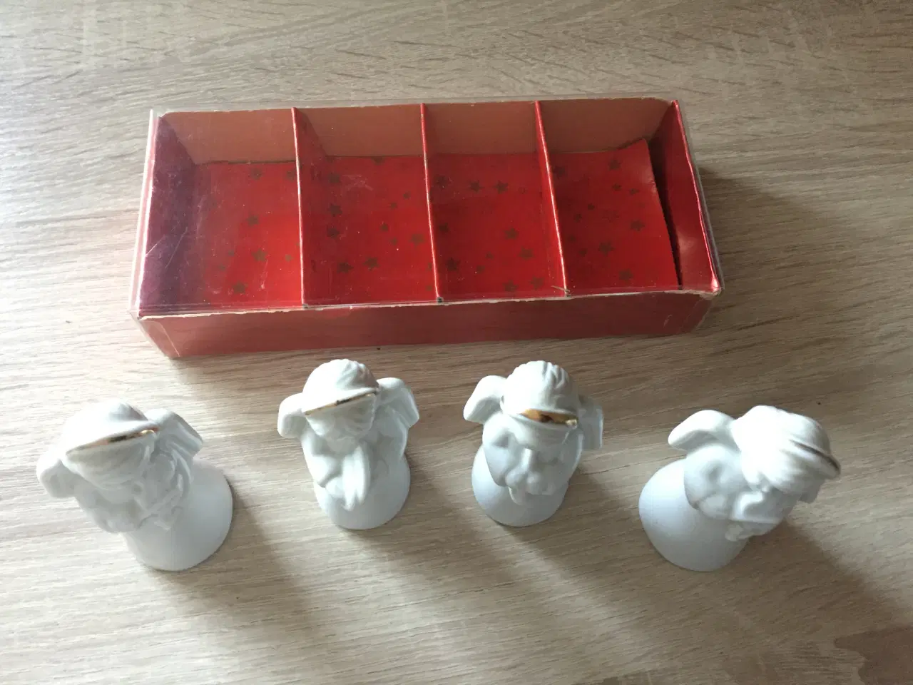 Billede 5 - Hvide Juleengle. -  Samlet