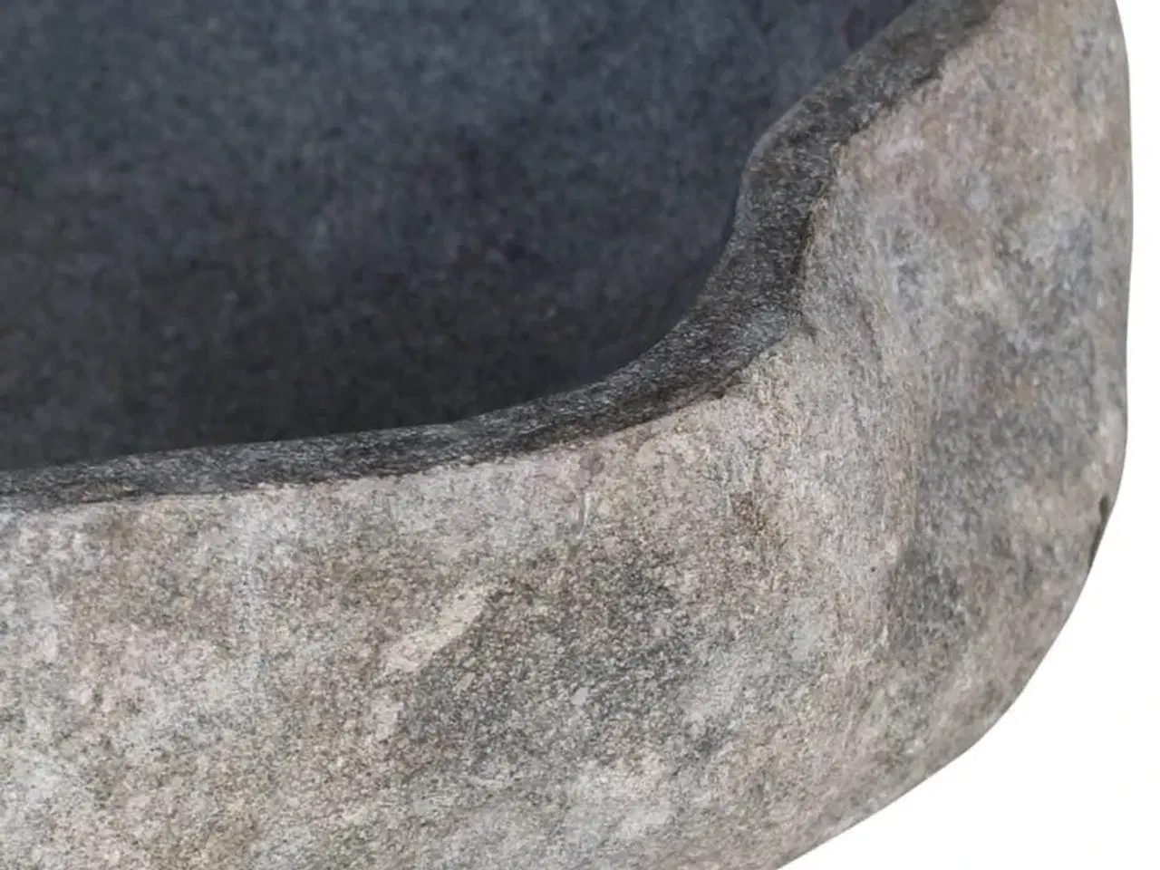 Billede 3 - Håndvask (29-38) x (24-31) cm oval flodsten