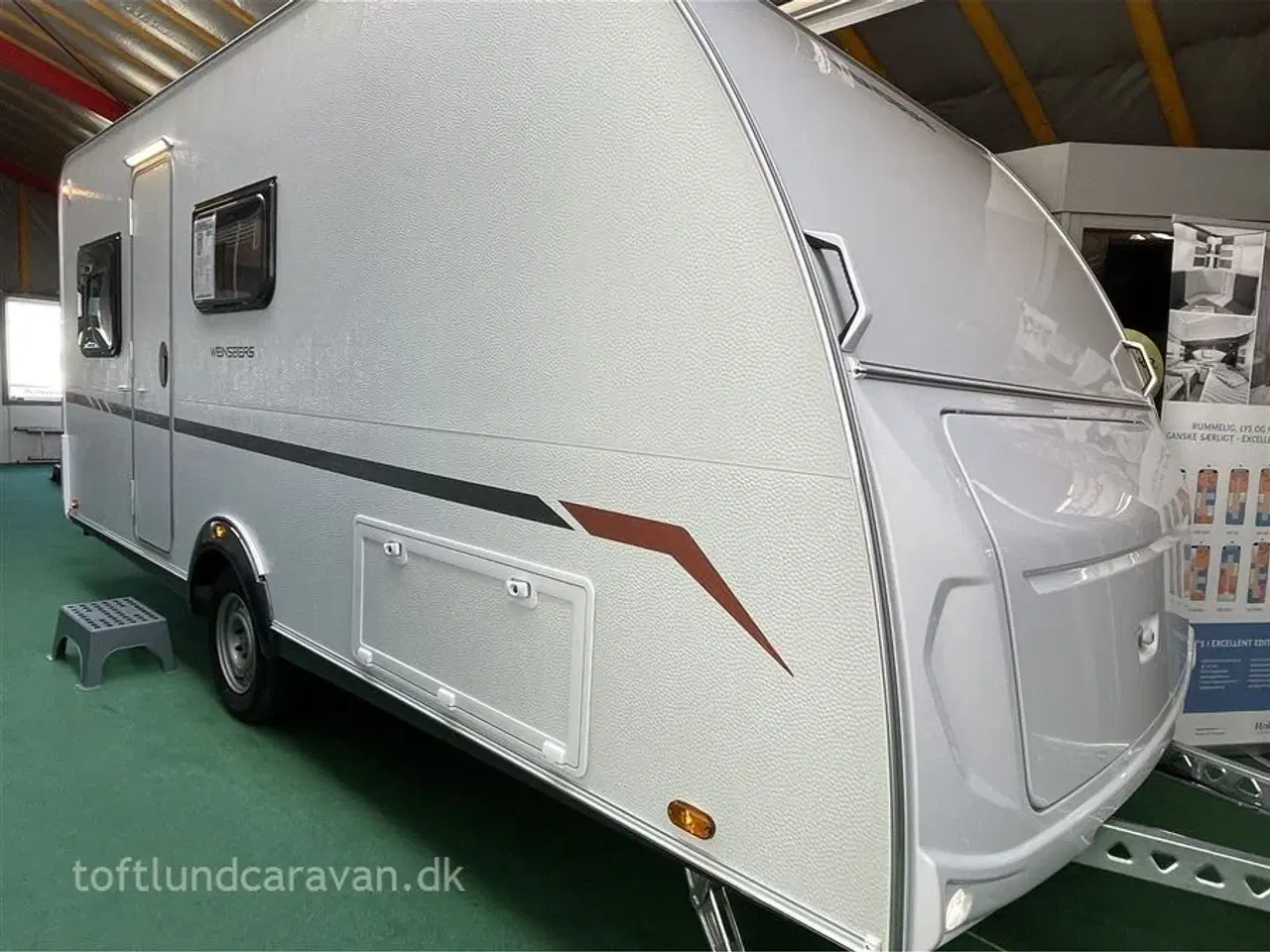 Billede 12 - 2025 - Weinsberg CaraCito 470 EU E-Power   LAV VÆGT. FULDELEKTRISK campingvogn med enkeltsenge. EGENVÆGT KUN 955 KG !!