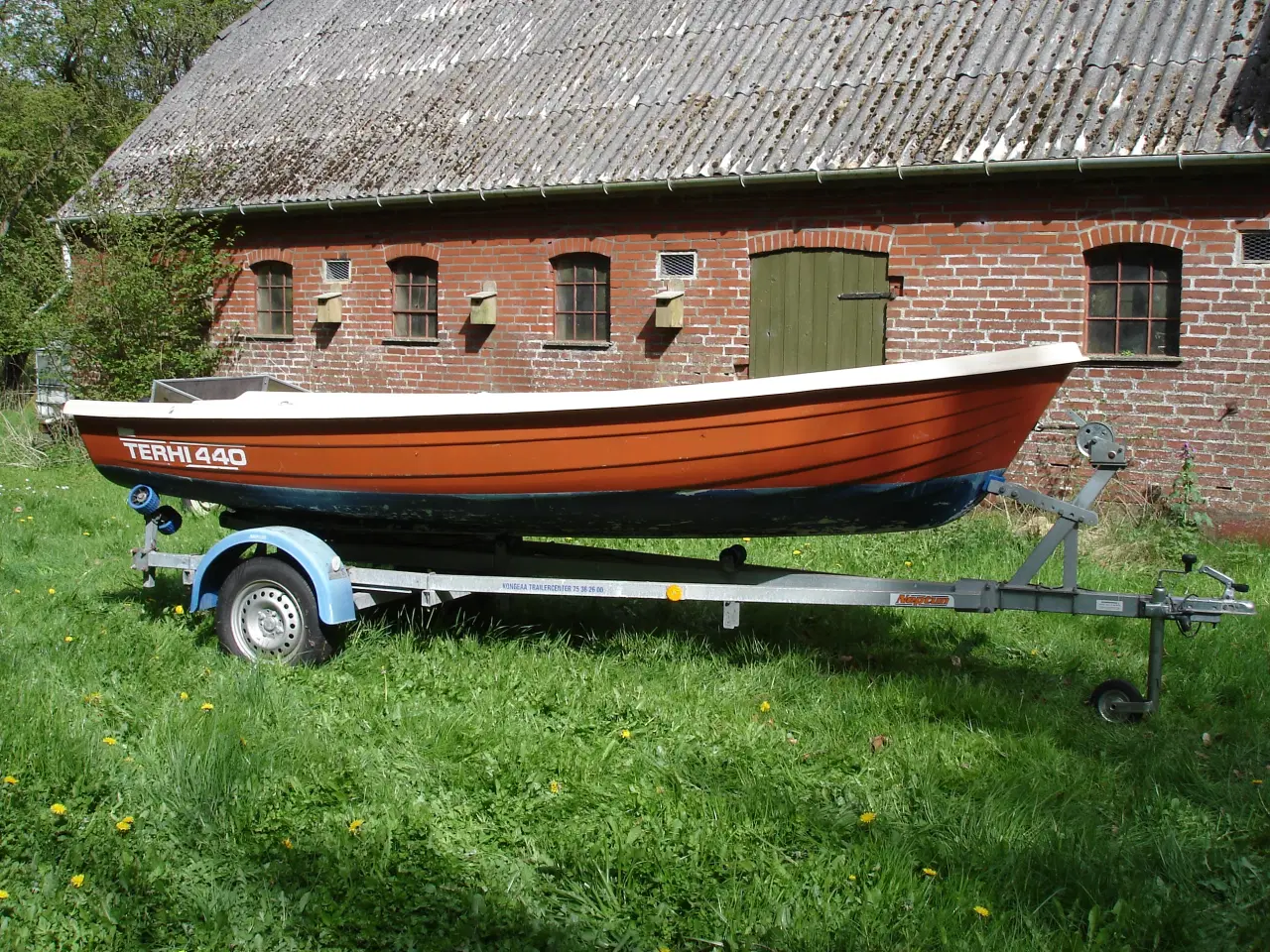 Billede 1 - Terhi 440 Jolle + Trailer og motor