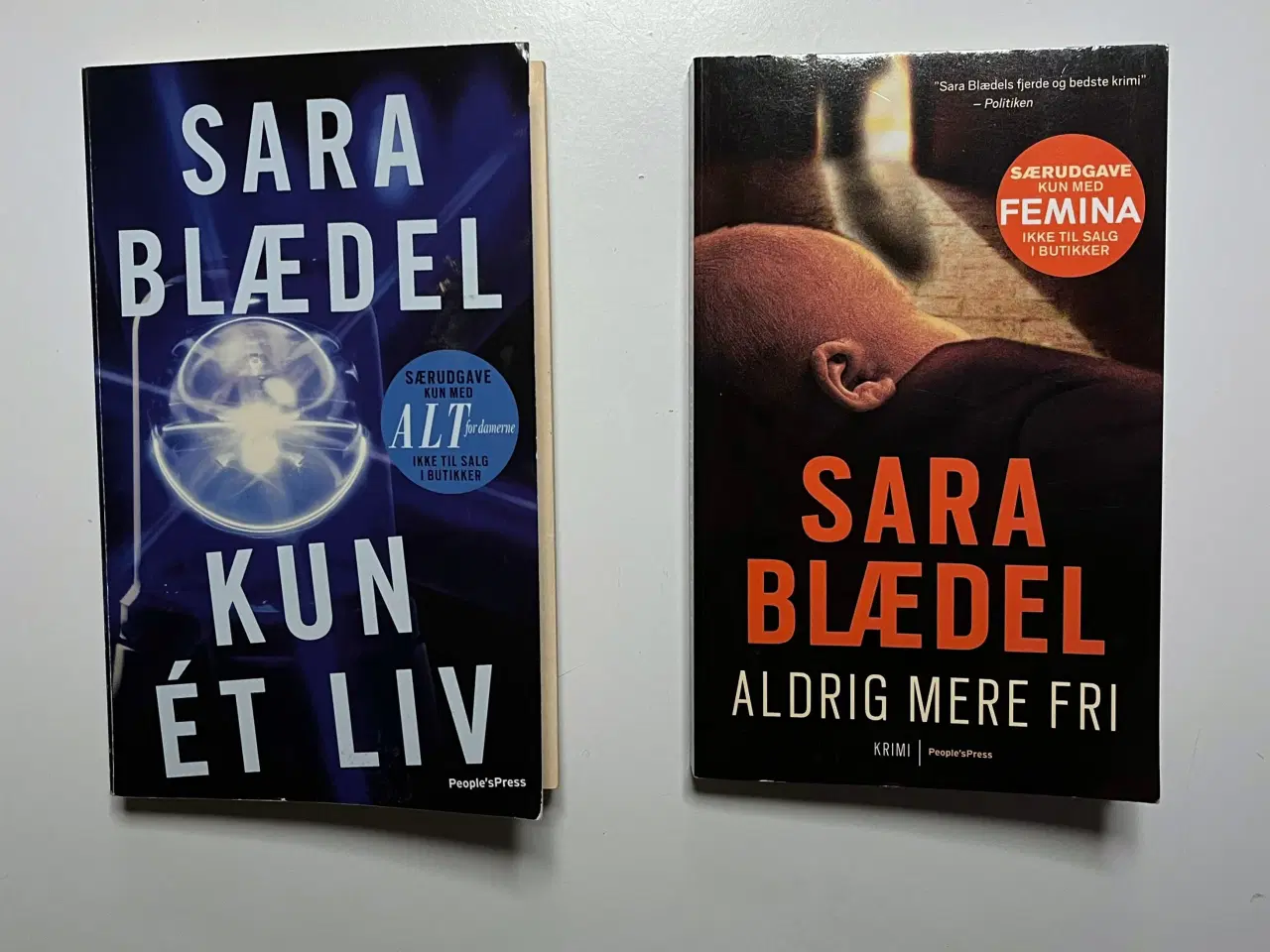 Billede 1 - Sara Blædel bøger