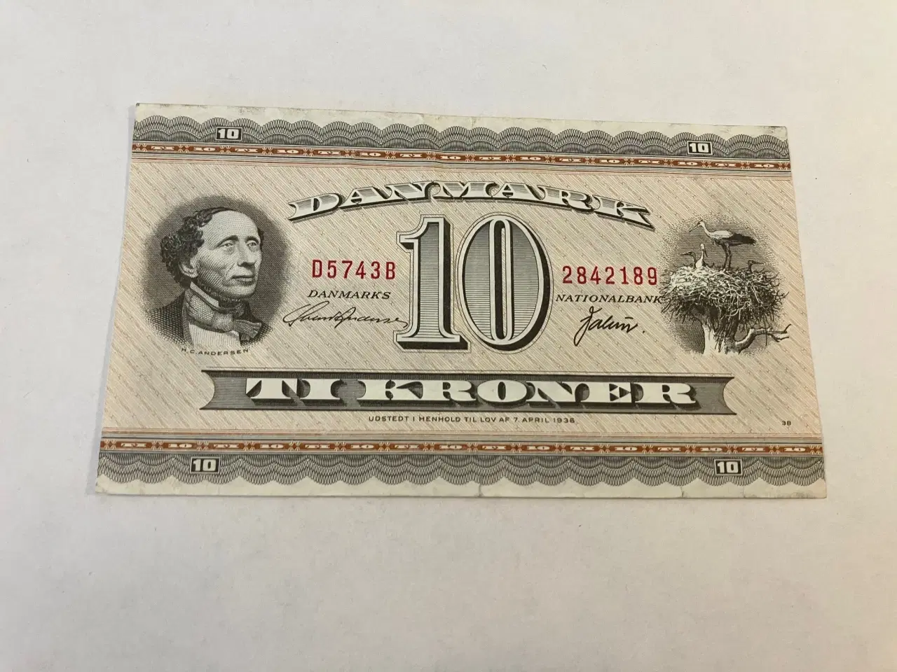 Billede 1 - 10 Kroner Danmark 1974
