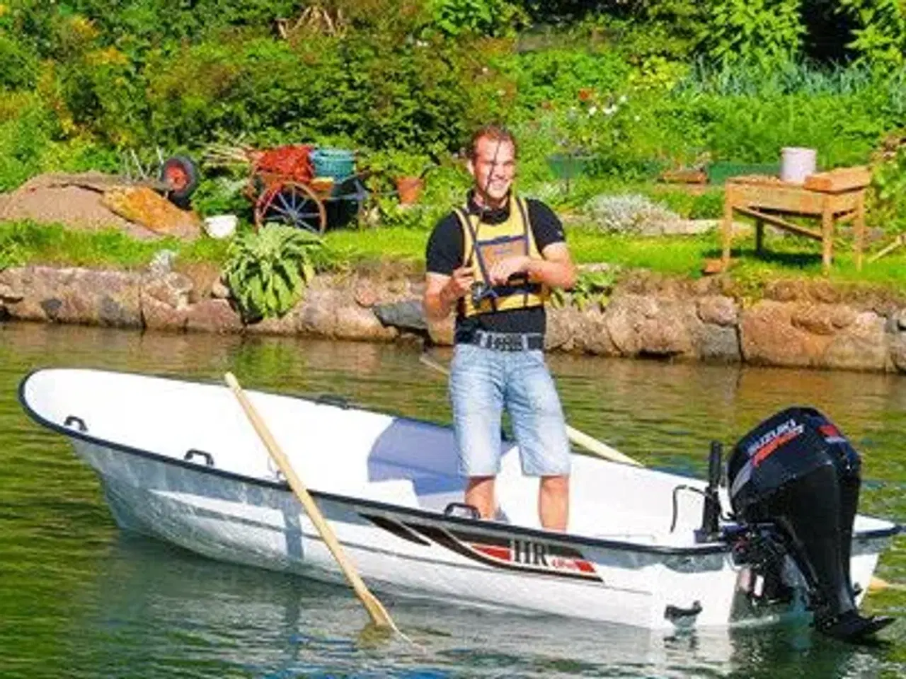 Billede 5 - HR 430std jolle med 6 hk Yamaha og trailer