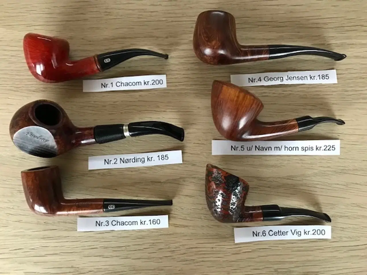 Billede 1 - Ks.4 Diverse piber fra kr 160 pr. stk.