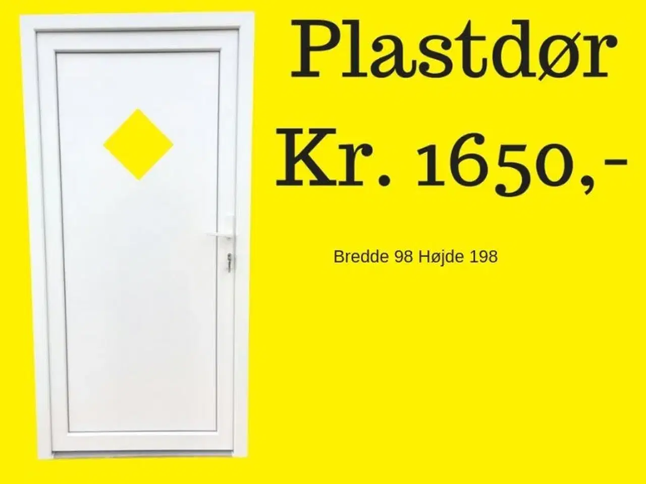 Billede 10 - Ny plastdør 95x210
