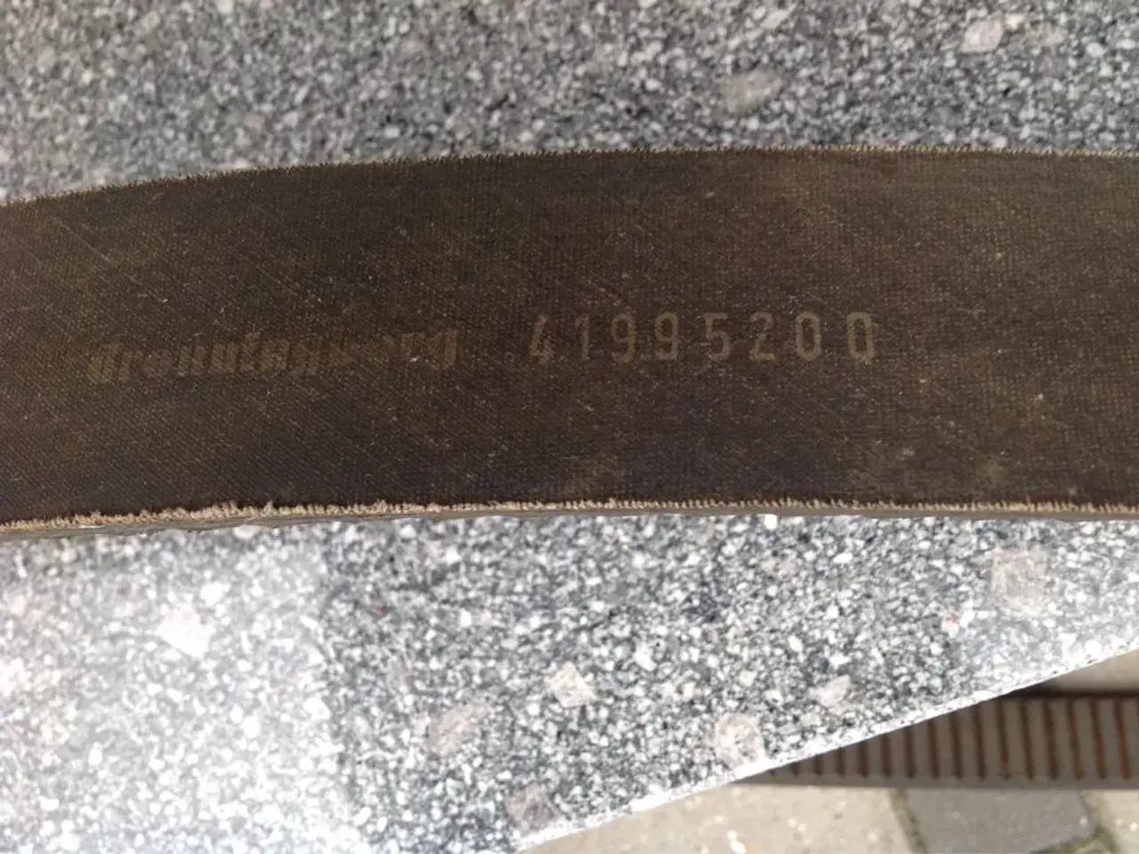 Billede 1 - DB Cylinderrem DB 1500/1800/ 2600
