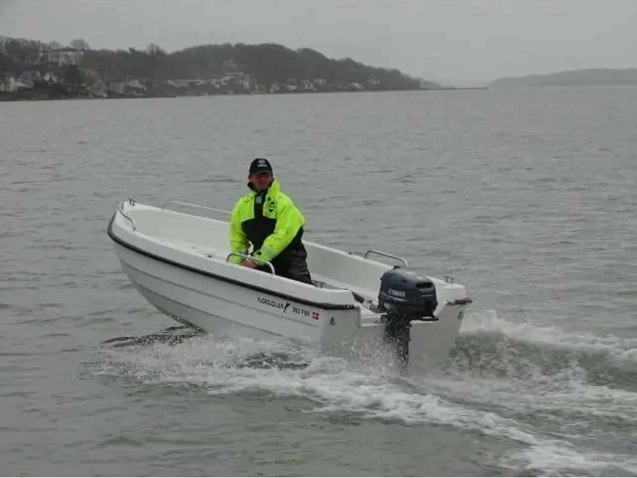 Billede 1 - Fjordjollen 390 Fisk med trailer og motor