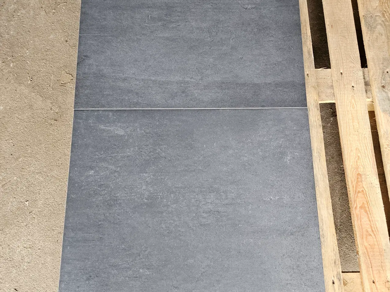 Billede 1 - Gulv- og vægklinke Sort 60x60 cm 