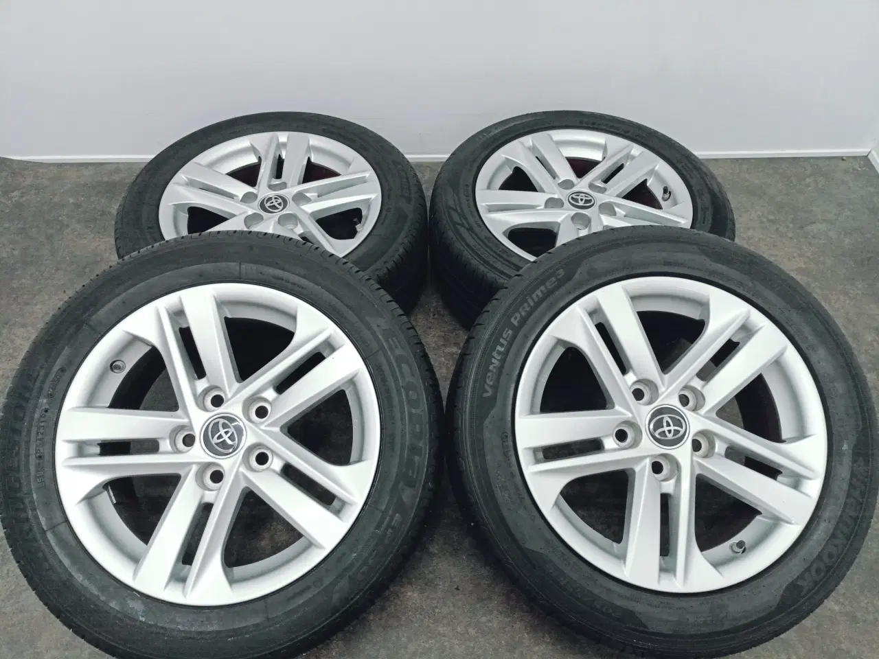 Billede 3 - 5x114,3 16" ET40 nav 60,1ø TOYOTA sommersæt DEMO