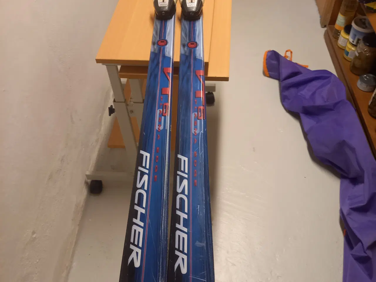 Billede 2 - Alpinski Fischer VT6 med stave og transporttaske 