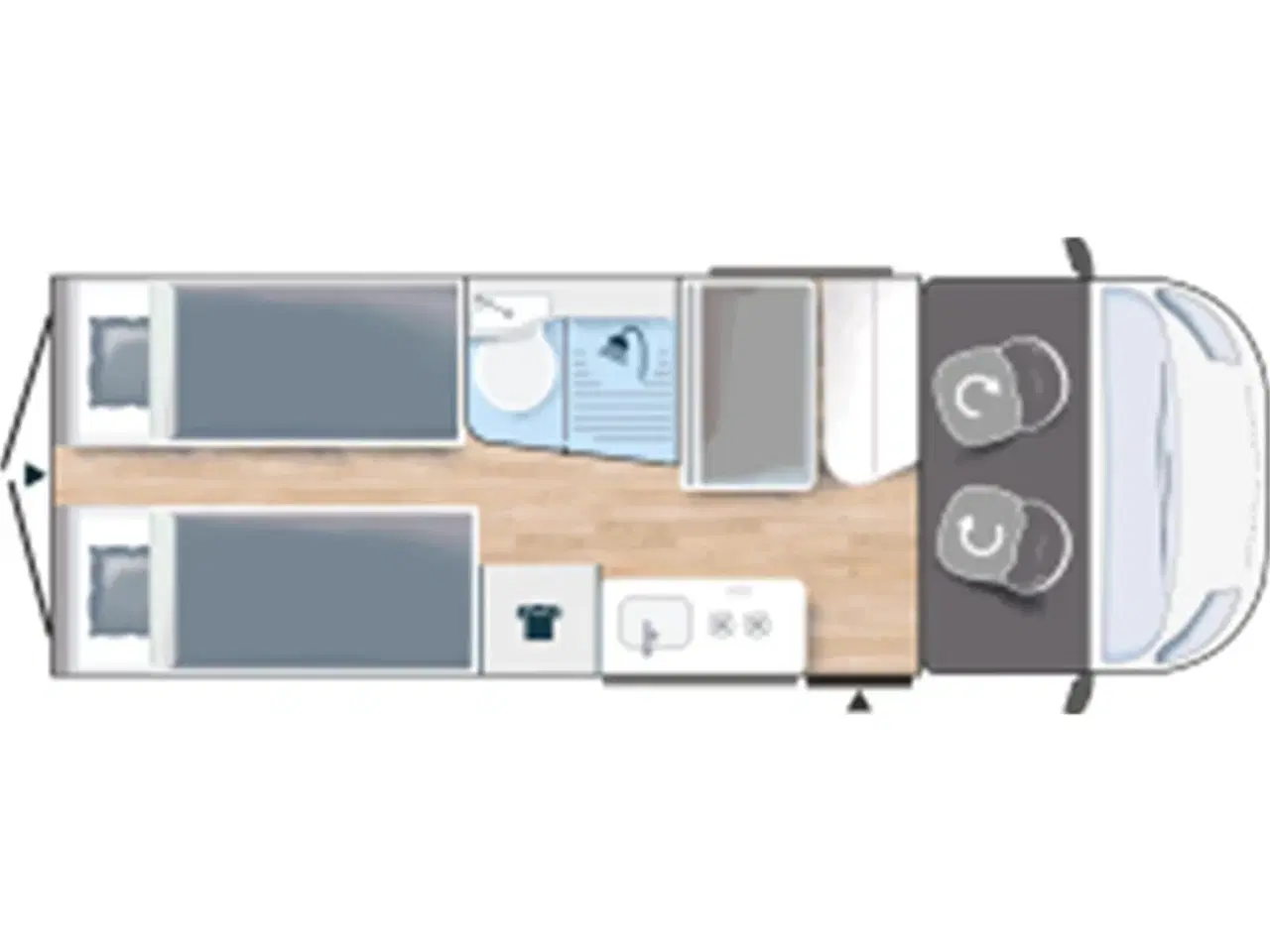 Billede 24 - 2024 - Chausson V697 Sport Line   Super flotte Sport Line, 140 HK, 9-trins automatgear, tilbehørs-, connect-, safety- og artic pakke.