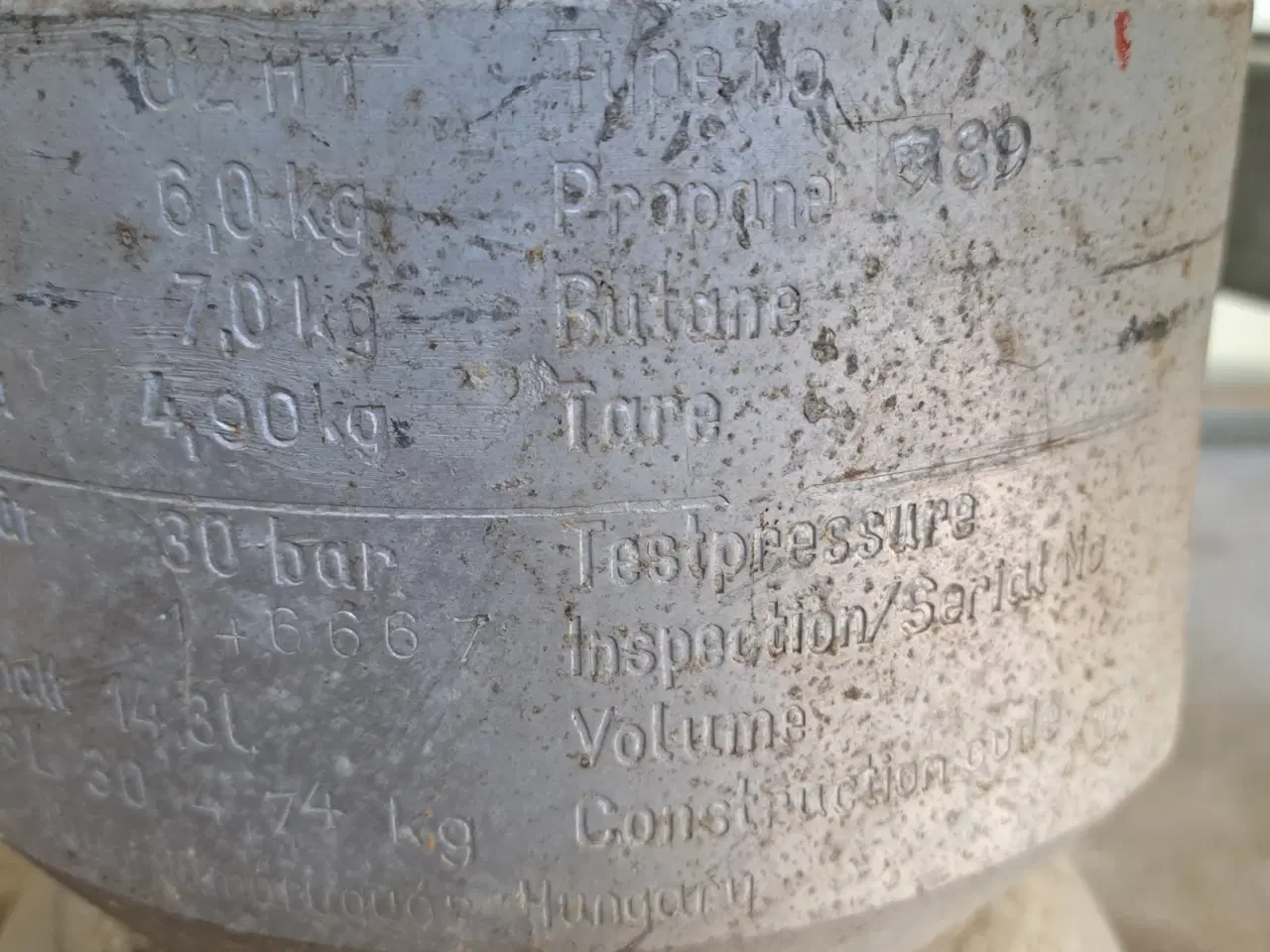 Billede 2 - Gasflaske 6 KG