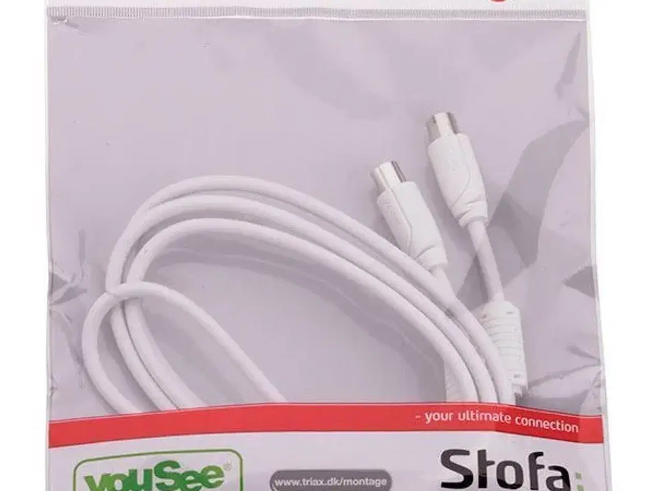 Billede 5 - Antennekabel Med stik IEC-hun og IEC-han