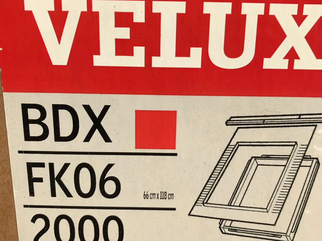 Billede 1 - Velux BDX 66x118