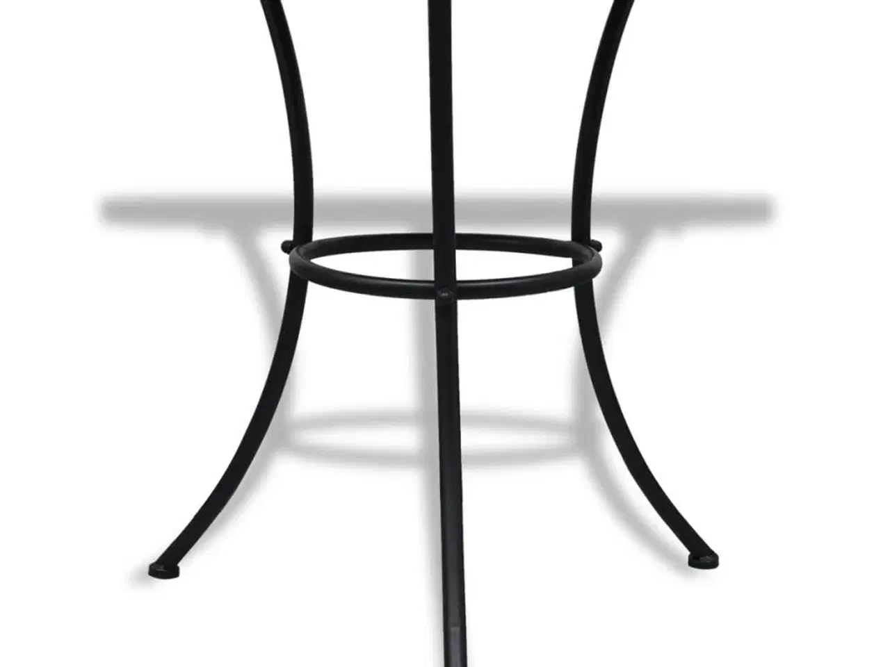 Billede 2 - Bistrobord 60 cm mosaik blå og hvid