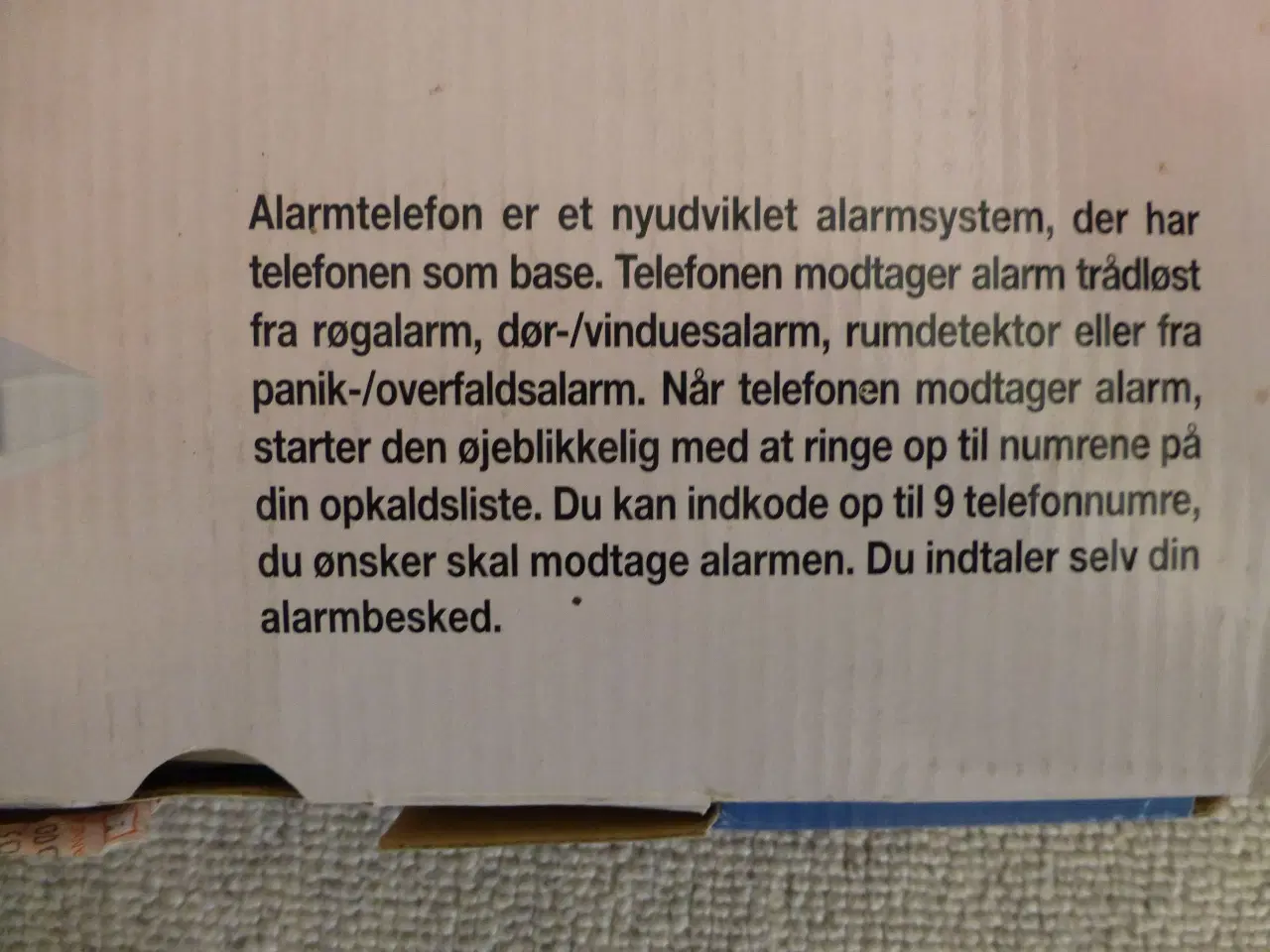 Billede 3 - Alarmtelefon