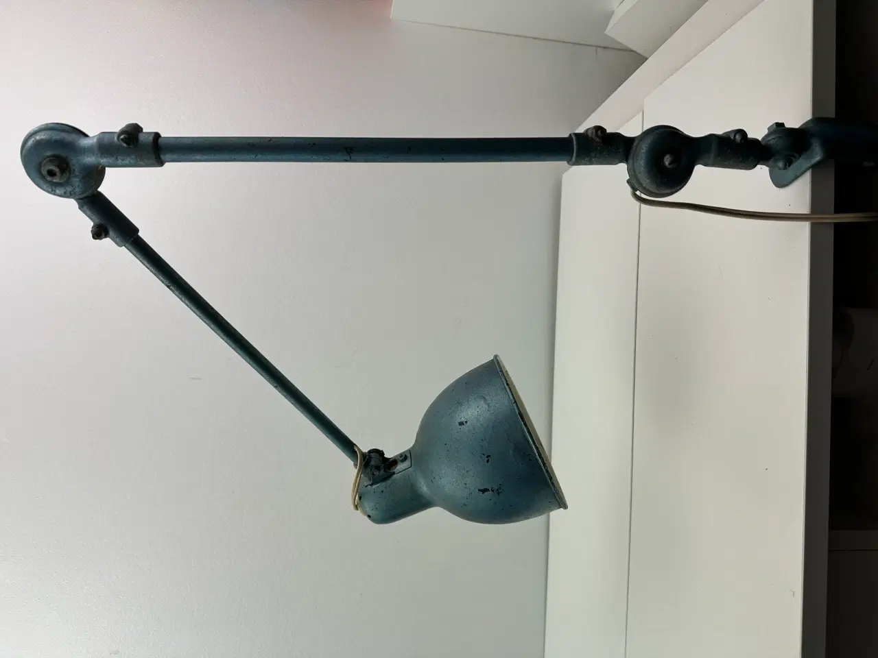 Billede 7 - Vintage arbejdslampe i industriel stil