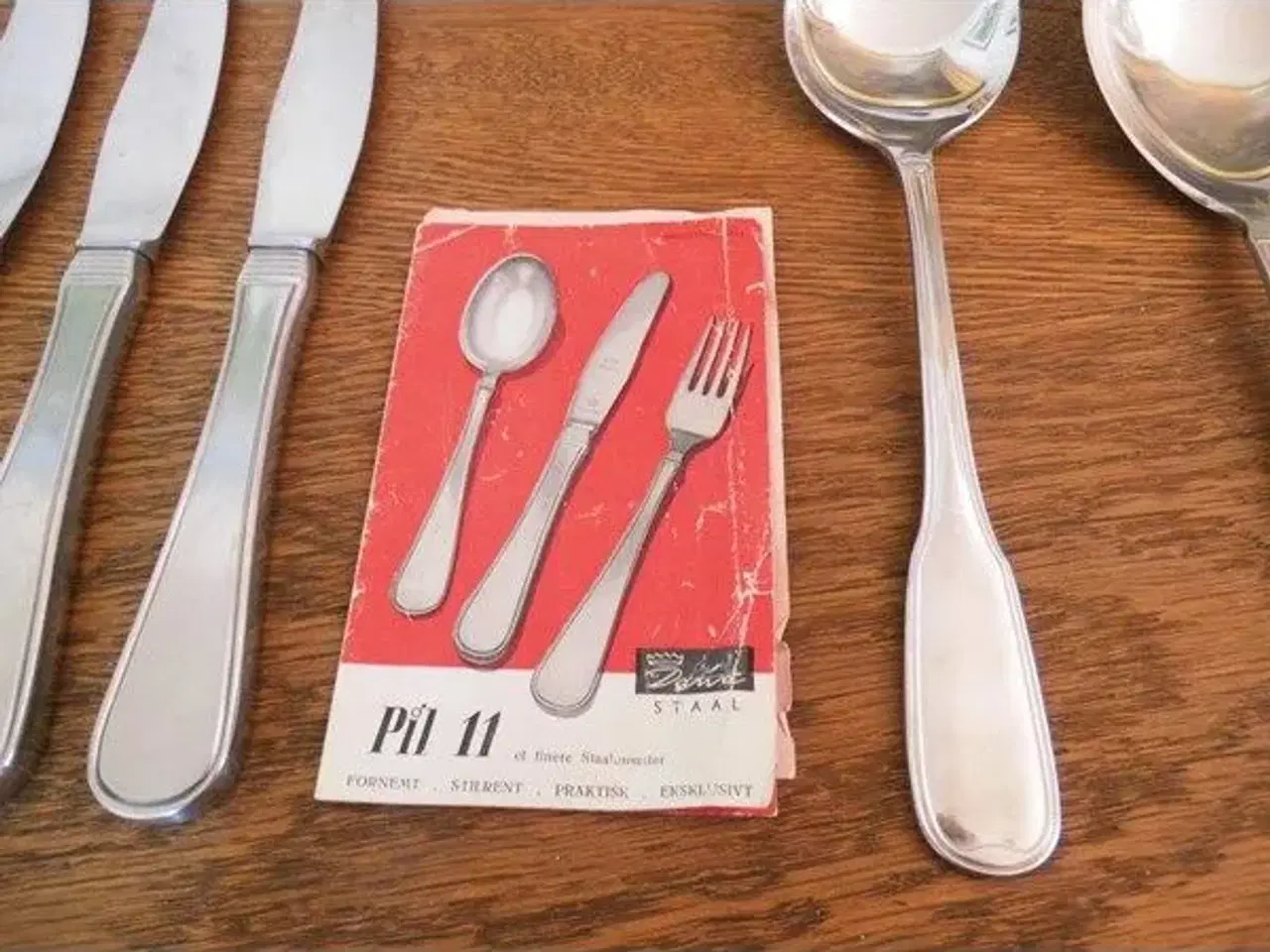 Billede 1 - Dana Stålbestik - Pil 11 - Retro
