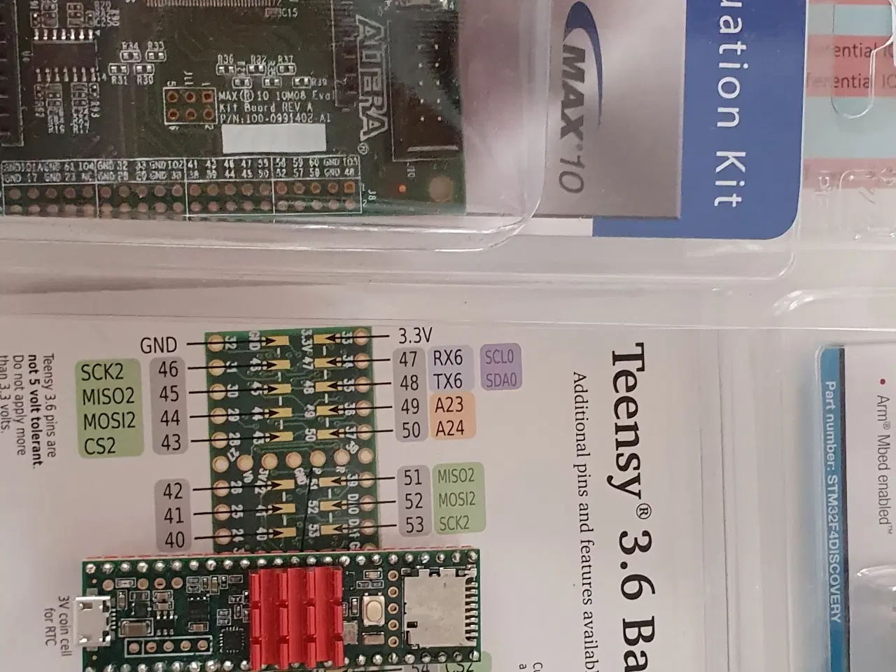 Billede 3 - Eval Boards STM, Atmel, FPGA