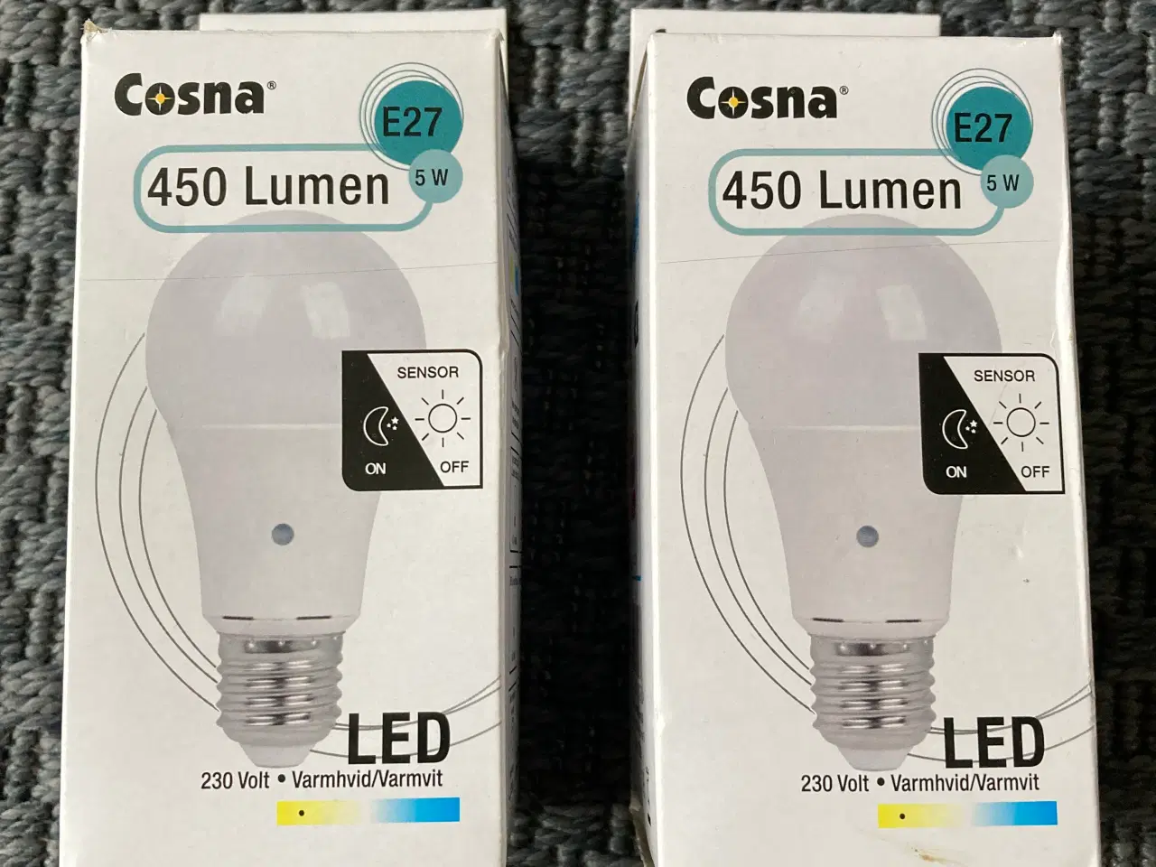 Billede 1 - 2 stk Led med lys sensor