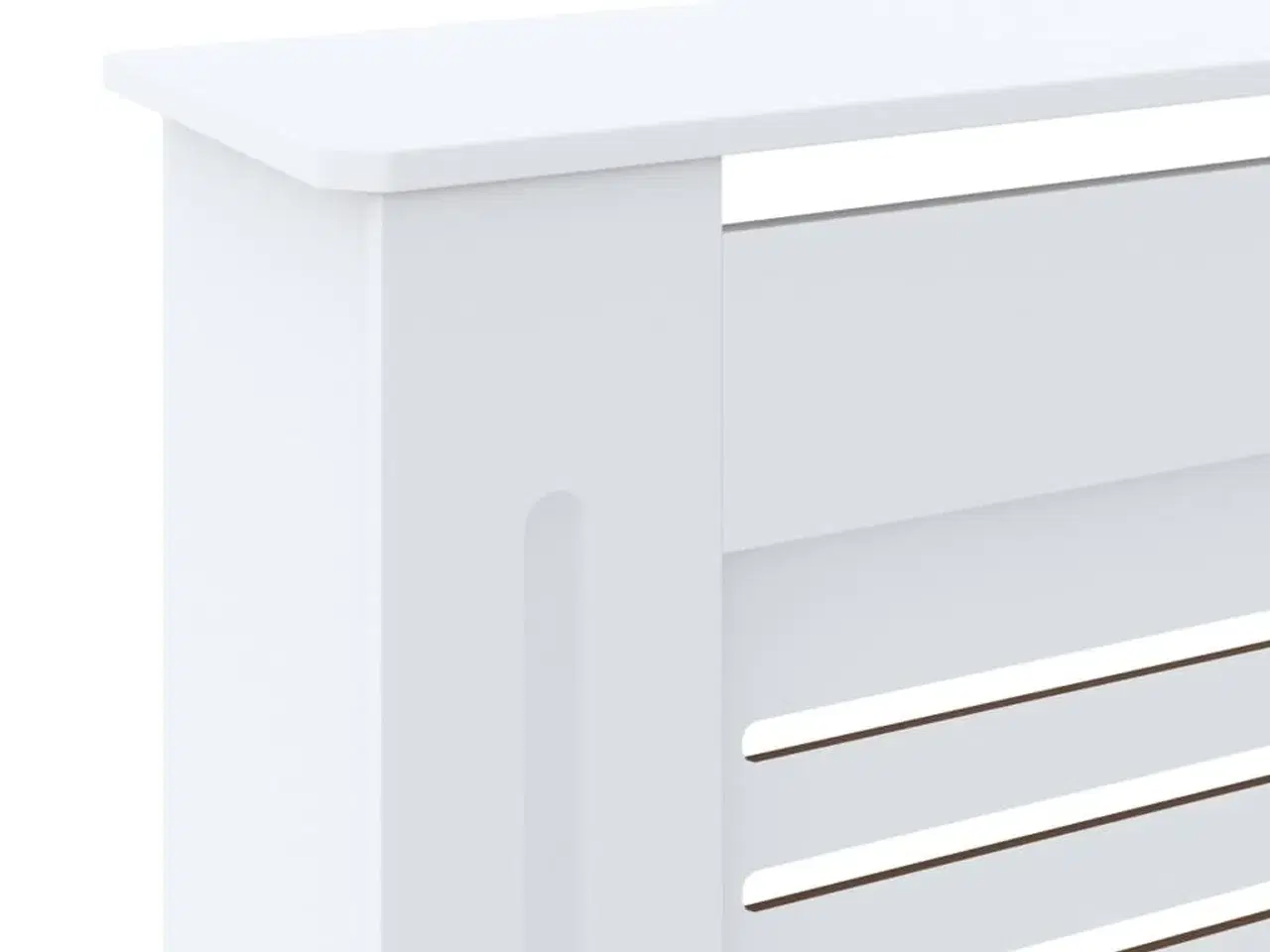 Billede 6 - Radiatorskjuler 205 cm MDF hvid