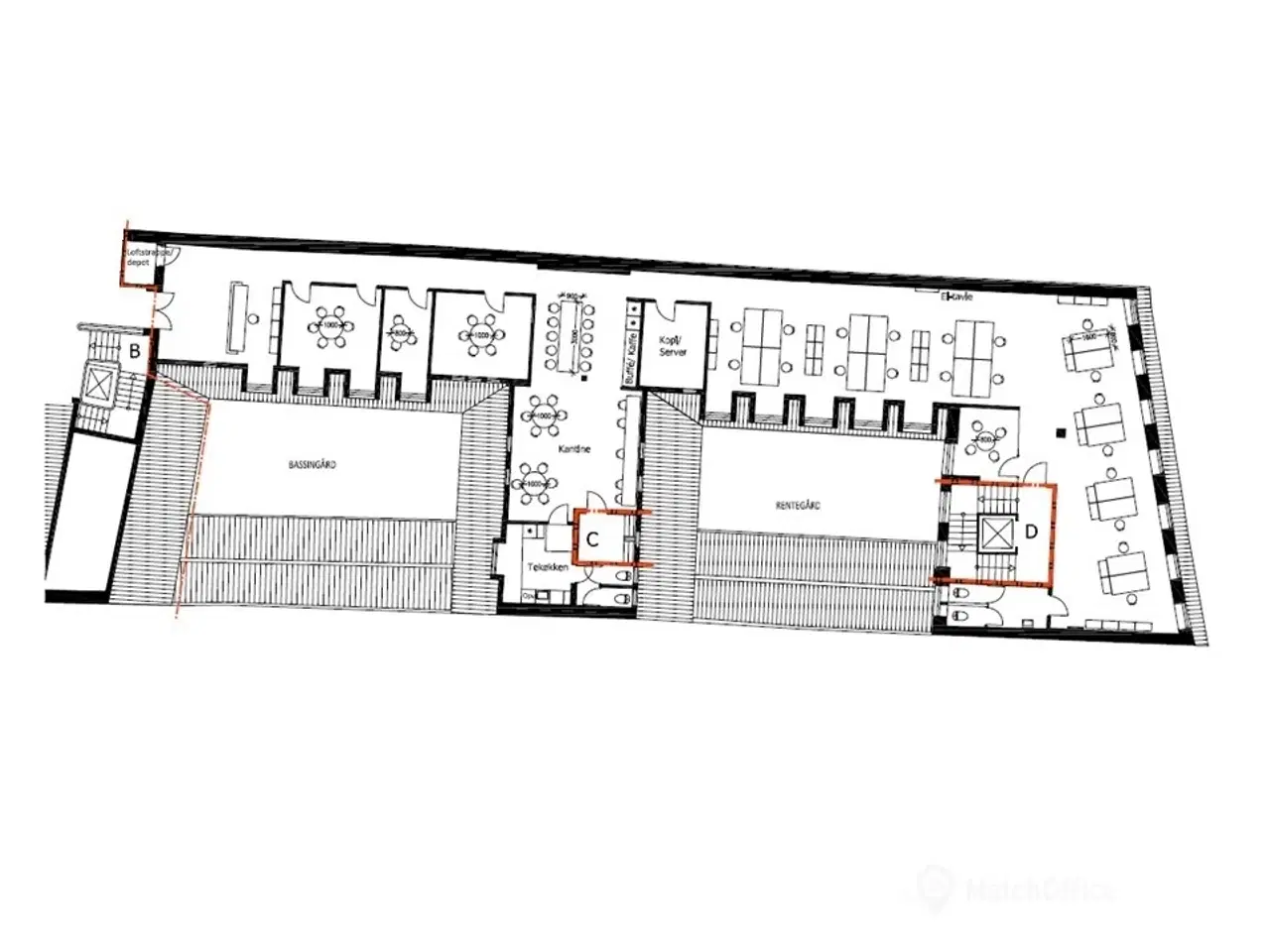 Billede 22 - INGEN BINDING - Nyistandsat storrumskontor på 423 m²