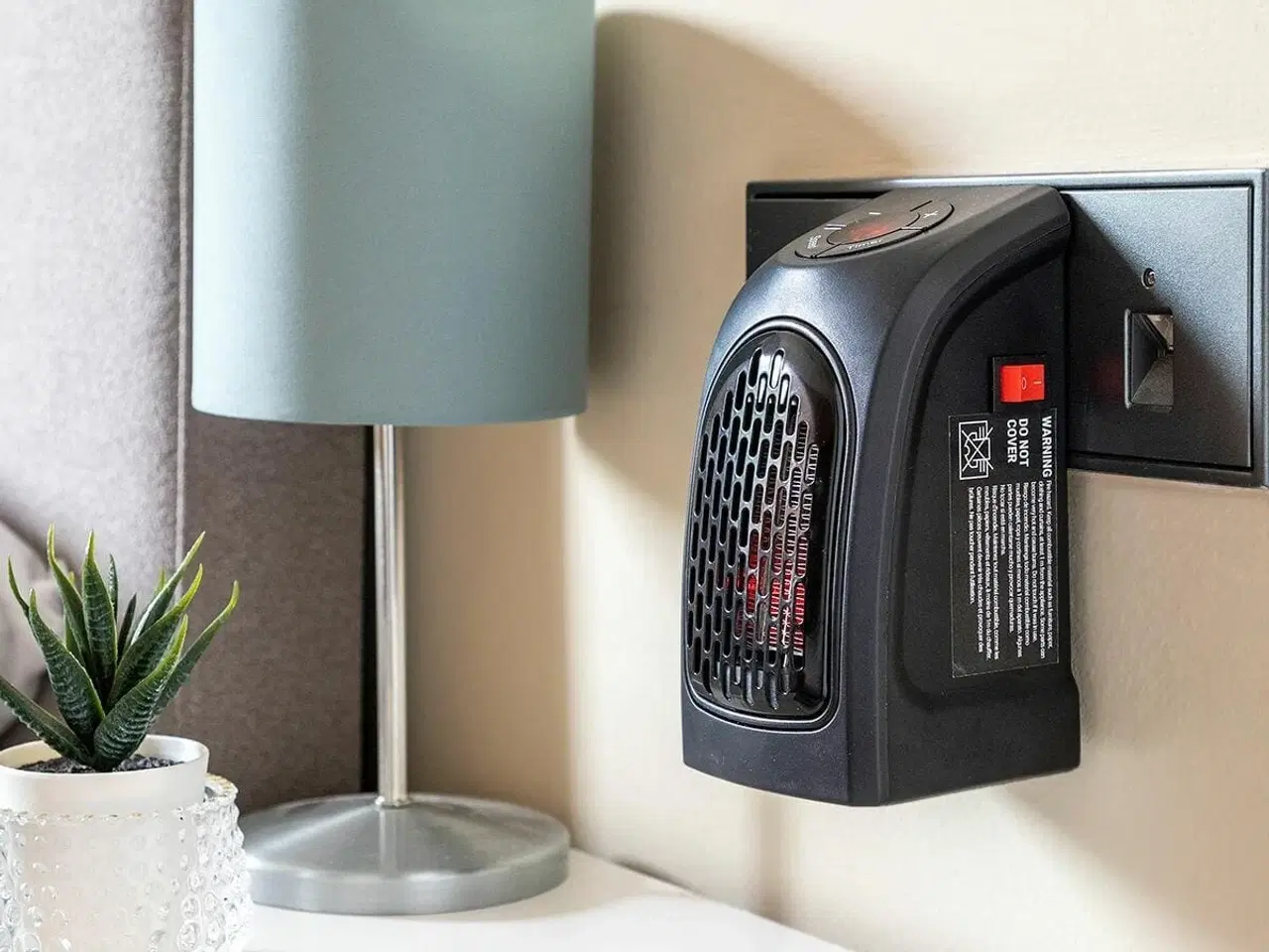 Billede 7 - Bærbar minivarmer til stikkontakt Heatpod 400 W