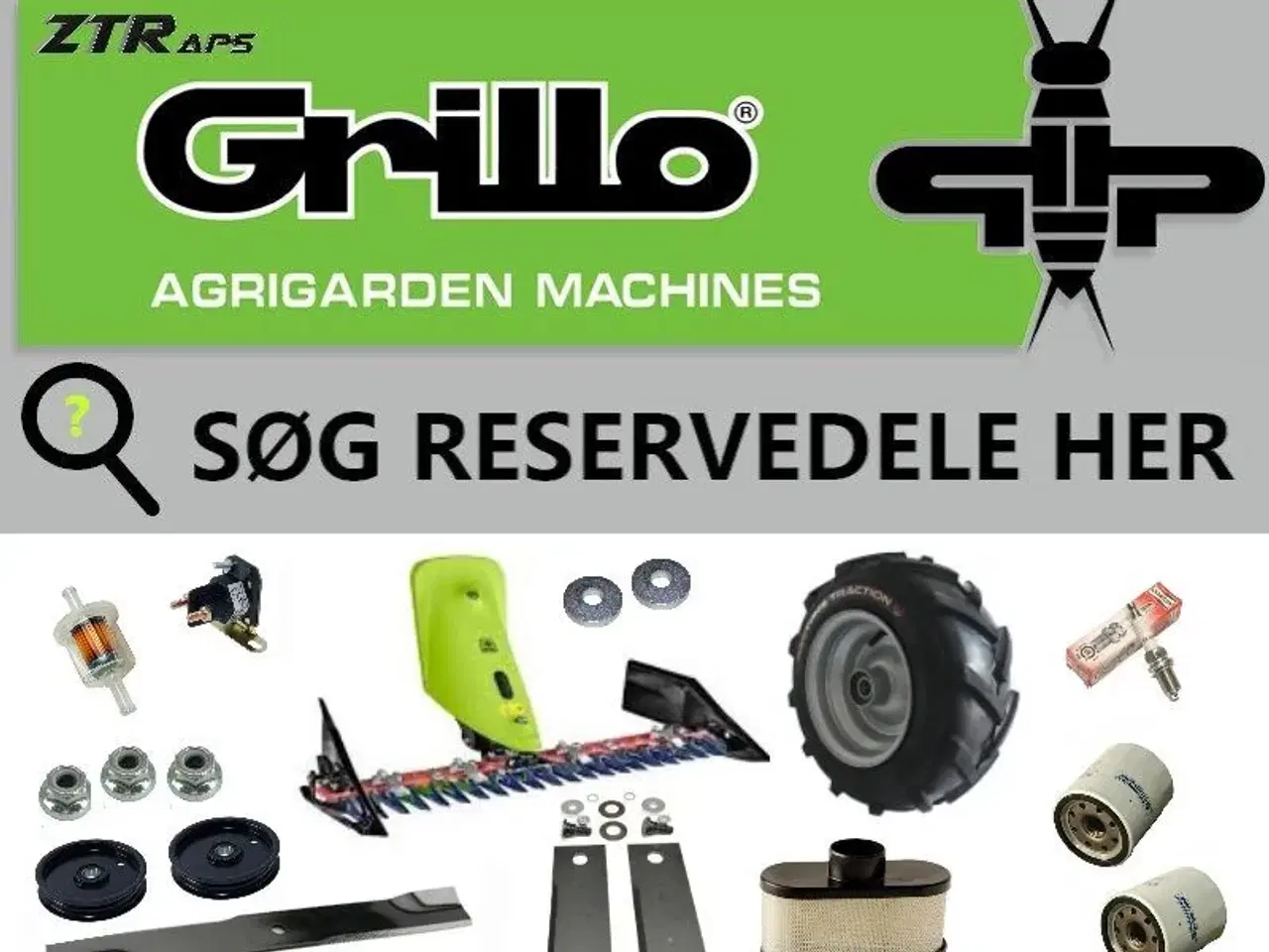 Billede 1 - Grillo reservedele og maskiner