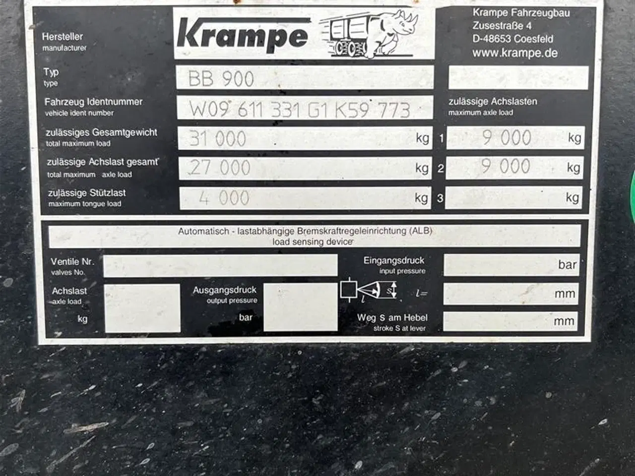 Billede 8 - Krampe Big Body 900