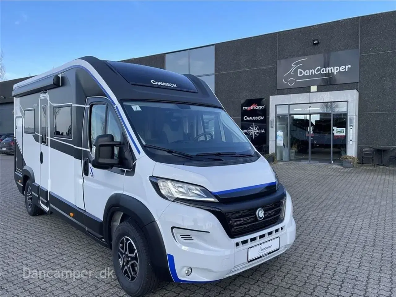 Billede 1 - 2024 - Chausson X650 Exclusive line   Camper med stor Lounge og siddegruppe, 9-trins automatgear, sænkeseng, stor garage, specialfælge, Artic, Connect- og X-tilbehørspakke ,