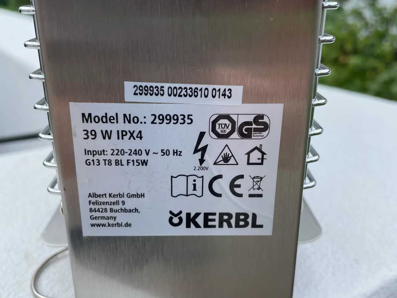 Billede 3 - Elektrisk fluefanger