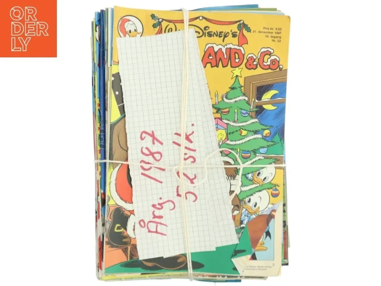 Billede 1 - Samling af blandede tegneserier, 1987, 52 stk