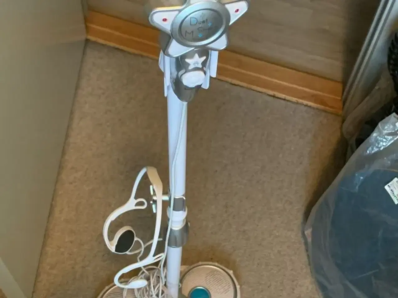 Billede 1 - Sjov mikrofon med stativ og headset