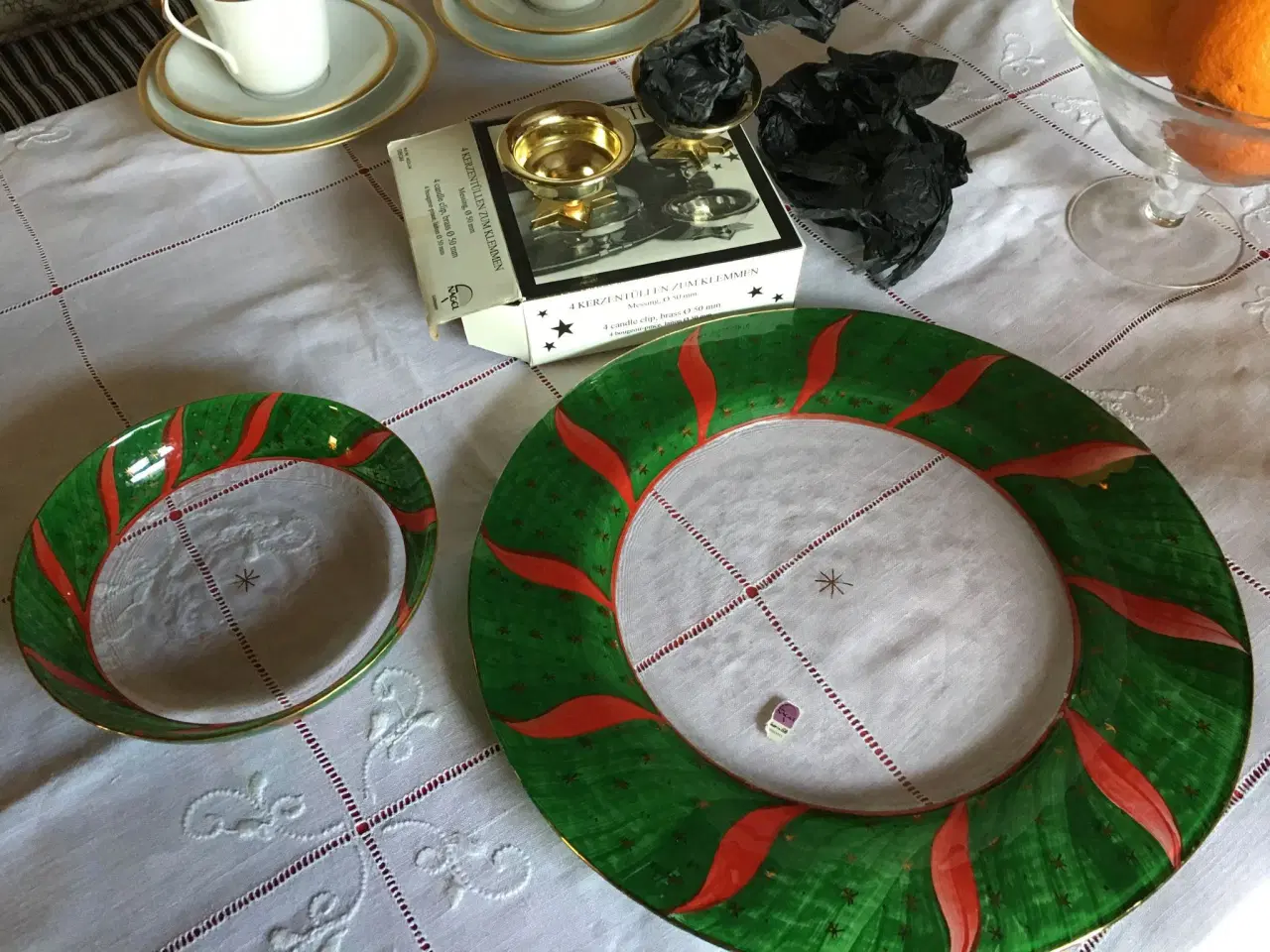 Billede 2 - Julefad og skål