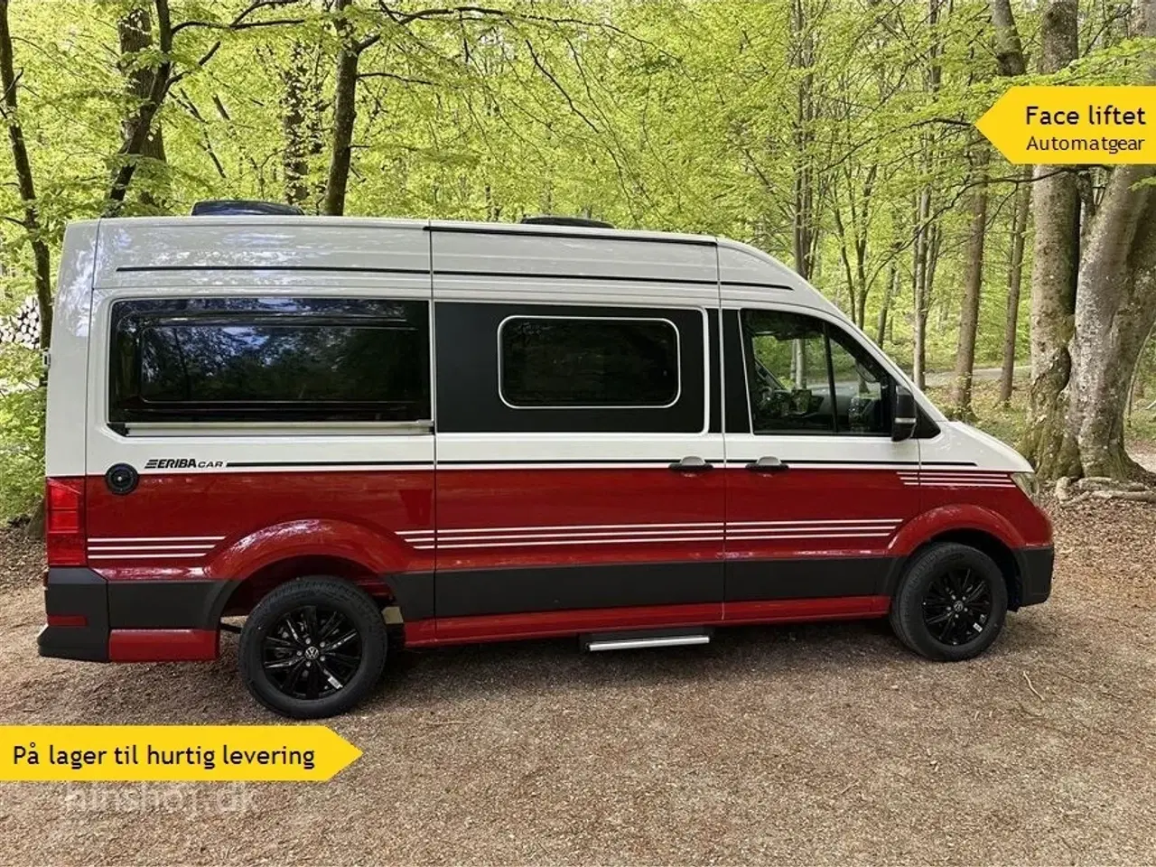 Billede 1 - 2025 - Eriba Car 600 Cherry Red Aut   Ny Facelift Campervan Eriba car bygget på VW hos Hinshøj Caravan.