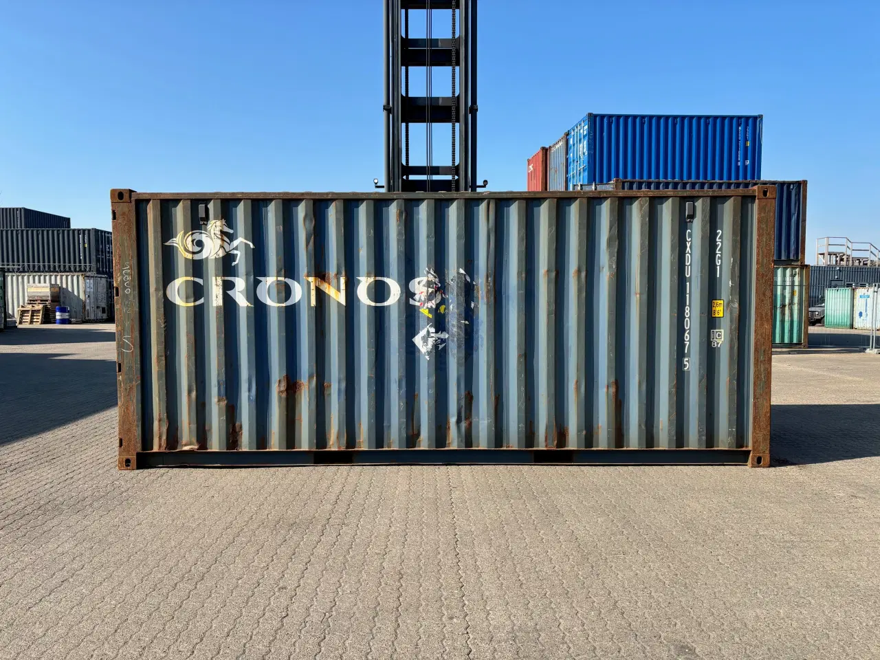 Billede 3 - 20 fods Container - ID: CXDU 118067-5