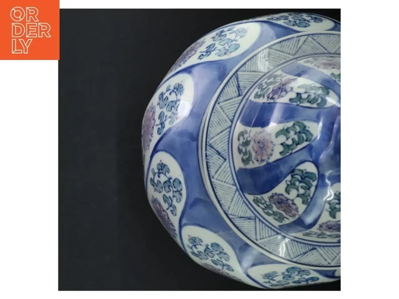 Billede 4 - Porcelænskrukke med låg (str. 47 cm)