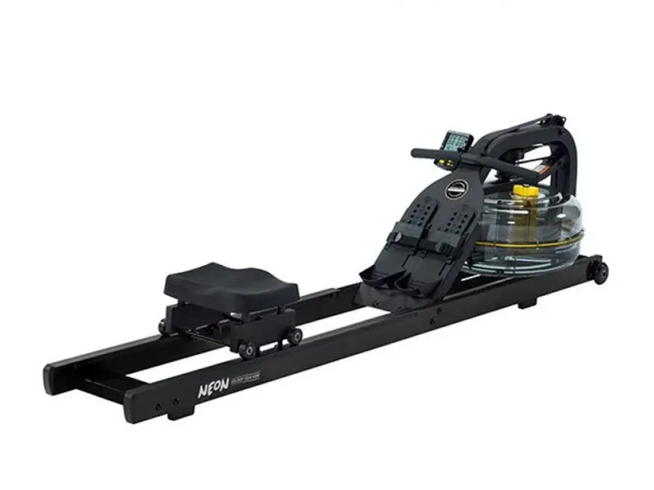 Billede 1 - Fluid Rower Neon Apollo Metal Romaskine - Sort