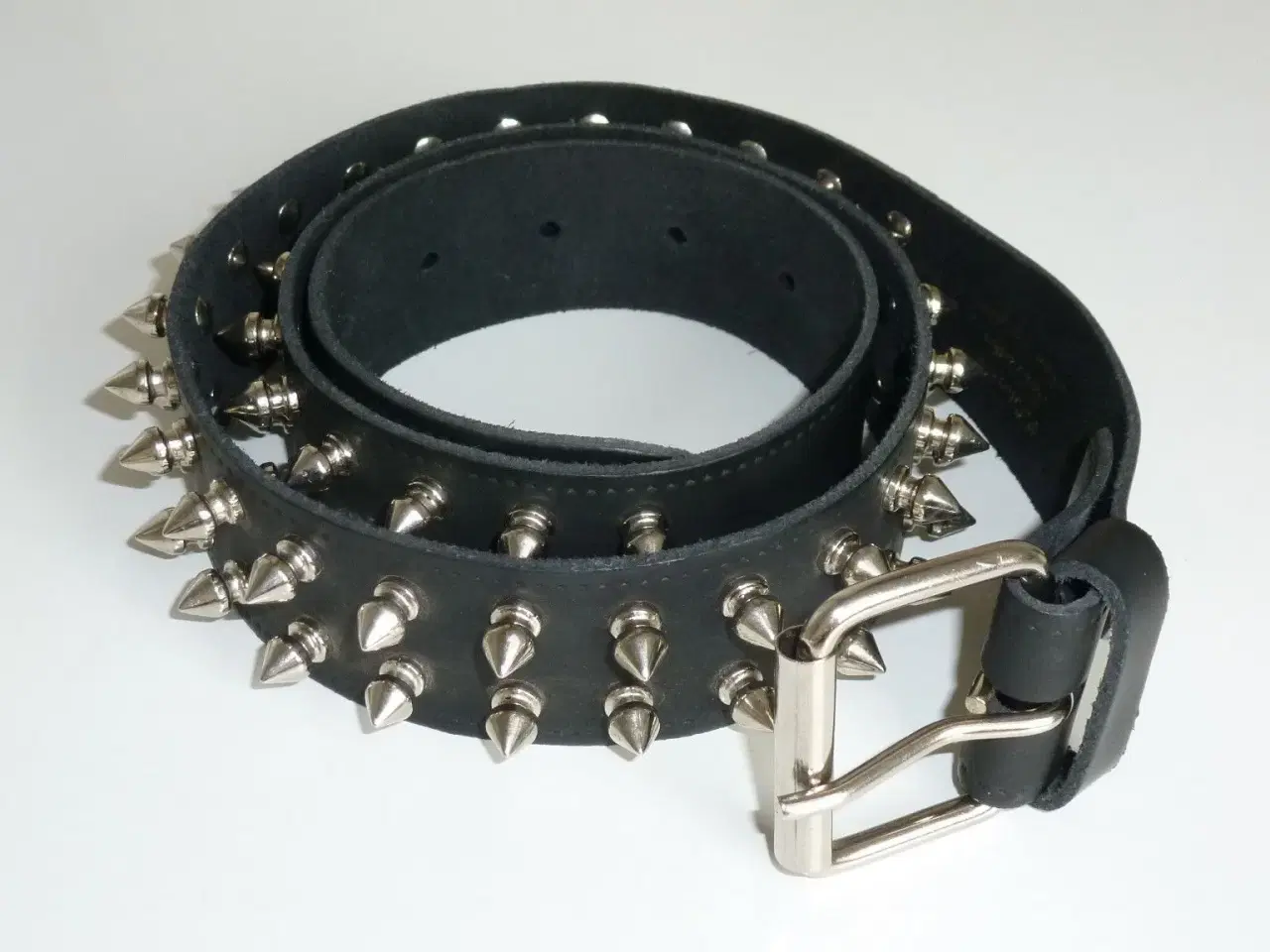 Billede 3 - Bælte 2 rækker spikes