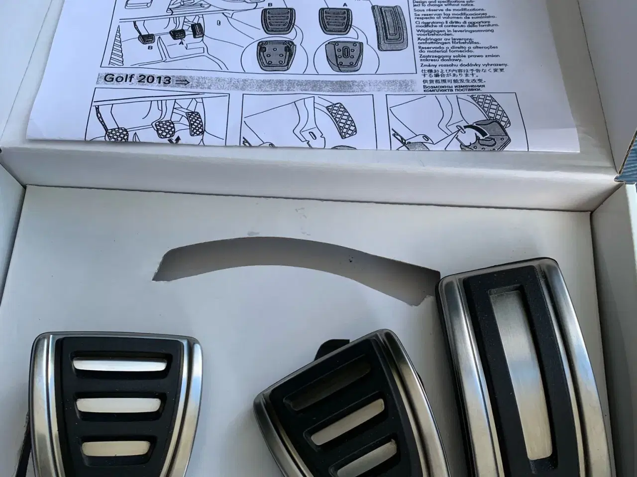 Billede 1 - Originalt VW pedalkapper