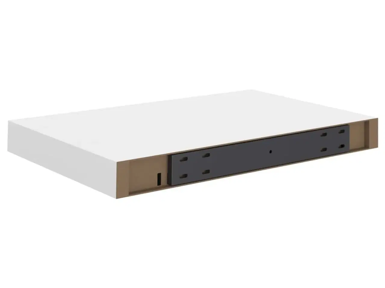 Billede 8 - Væghylder 2 stk. 40x23x3,8 cm MDF hvid