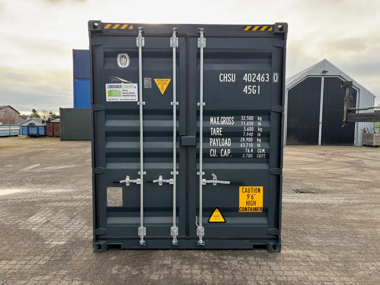 Billede 2 - Ny 40 fods HC container ( med isolering )