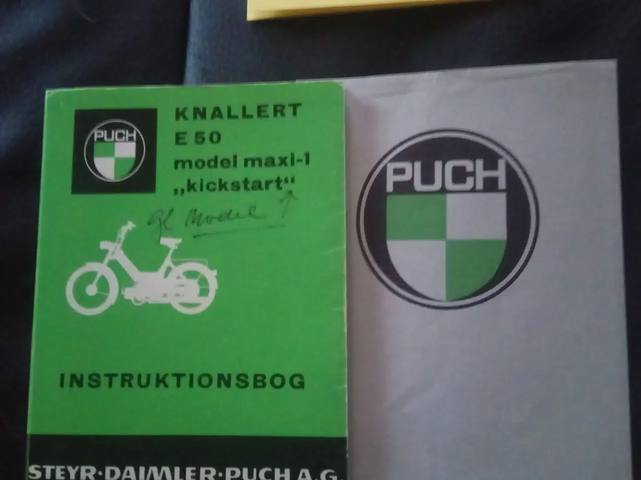 Billede 1 - Puch Maxi instruktions bøger