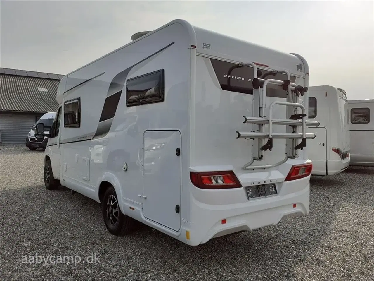 Billede 3 - 2022 - Hobby Ontour Edition V65 GE   solceller. elektrisk indgangstrin og markise. hæve/sænke cykelstativ. gasalarm.batteri. LPG gas system.