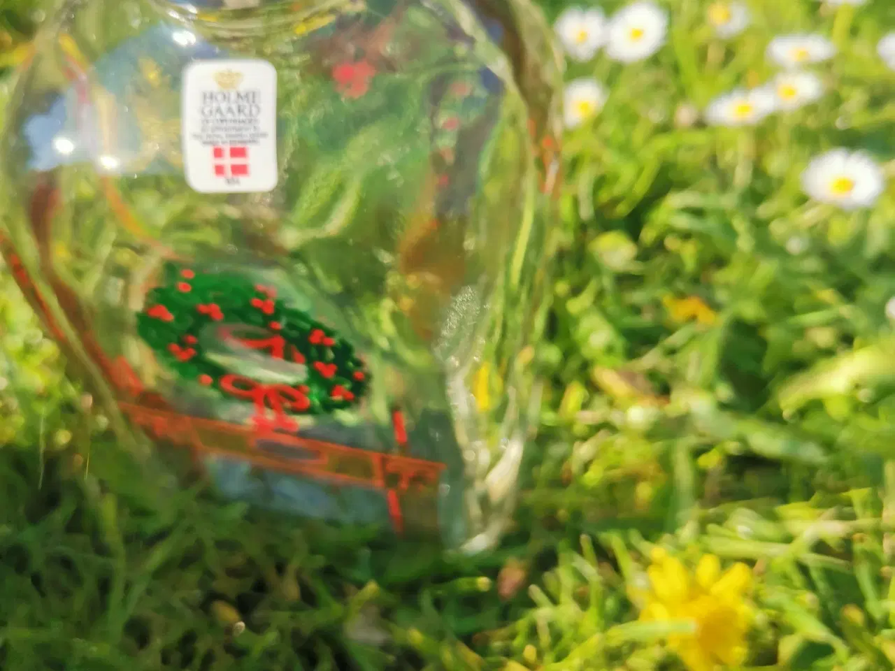 Billede 4 - Holmegaard juleflaske, i original kasse 
