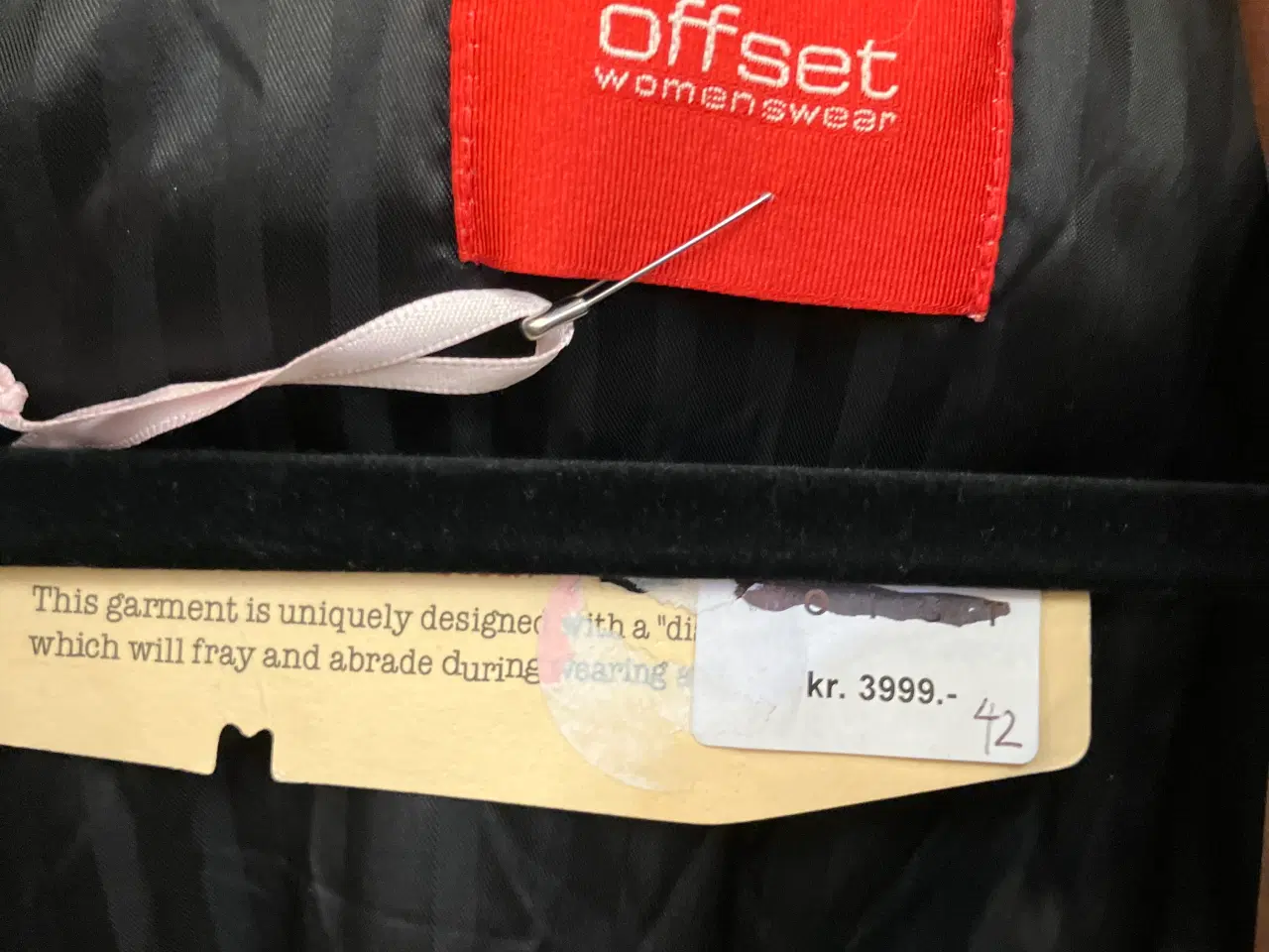 Billede 2 - Frakke, skin, mærke Offset, st. 42