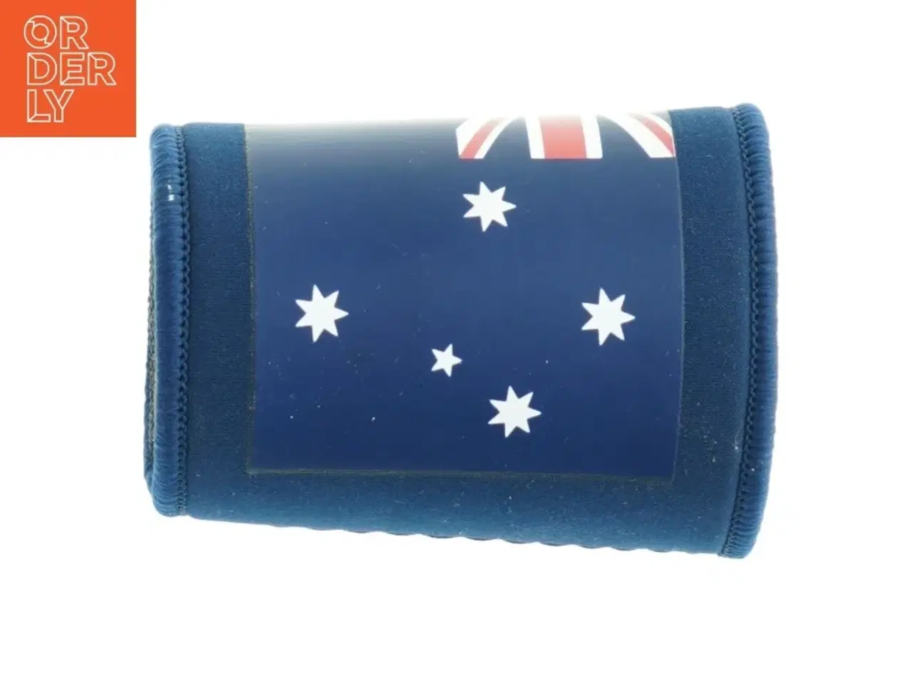 Billede 2 - Ølkøler med Australiens flag (str. 11x7,5 cm)