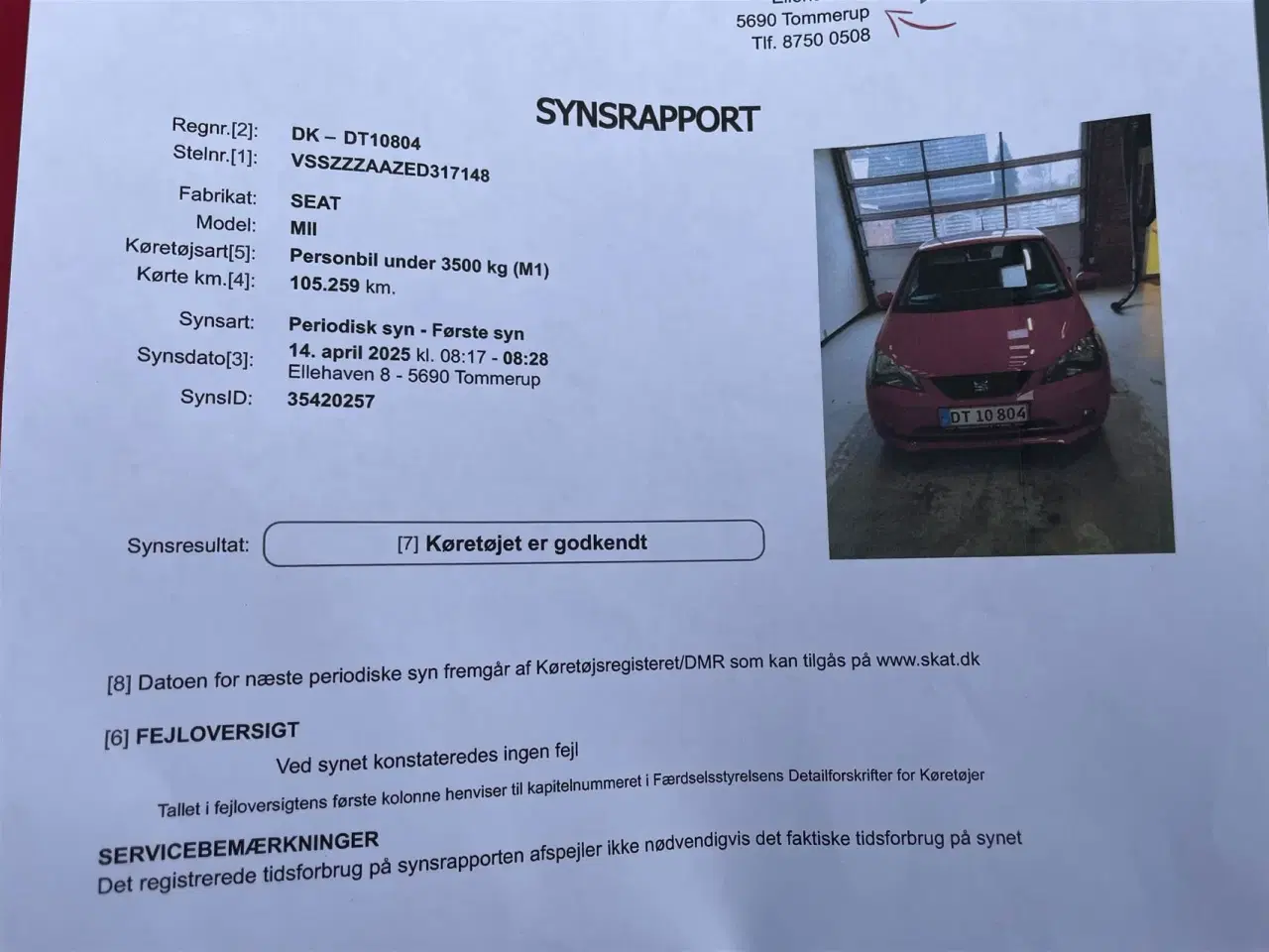 Billede 2 - Seat Mii 1,0 MPI Style Start/Stop 60HK 5d
