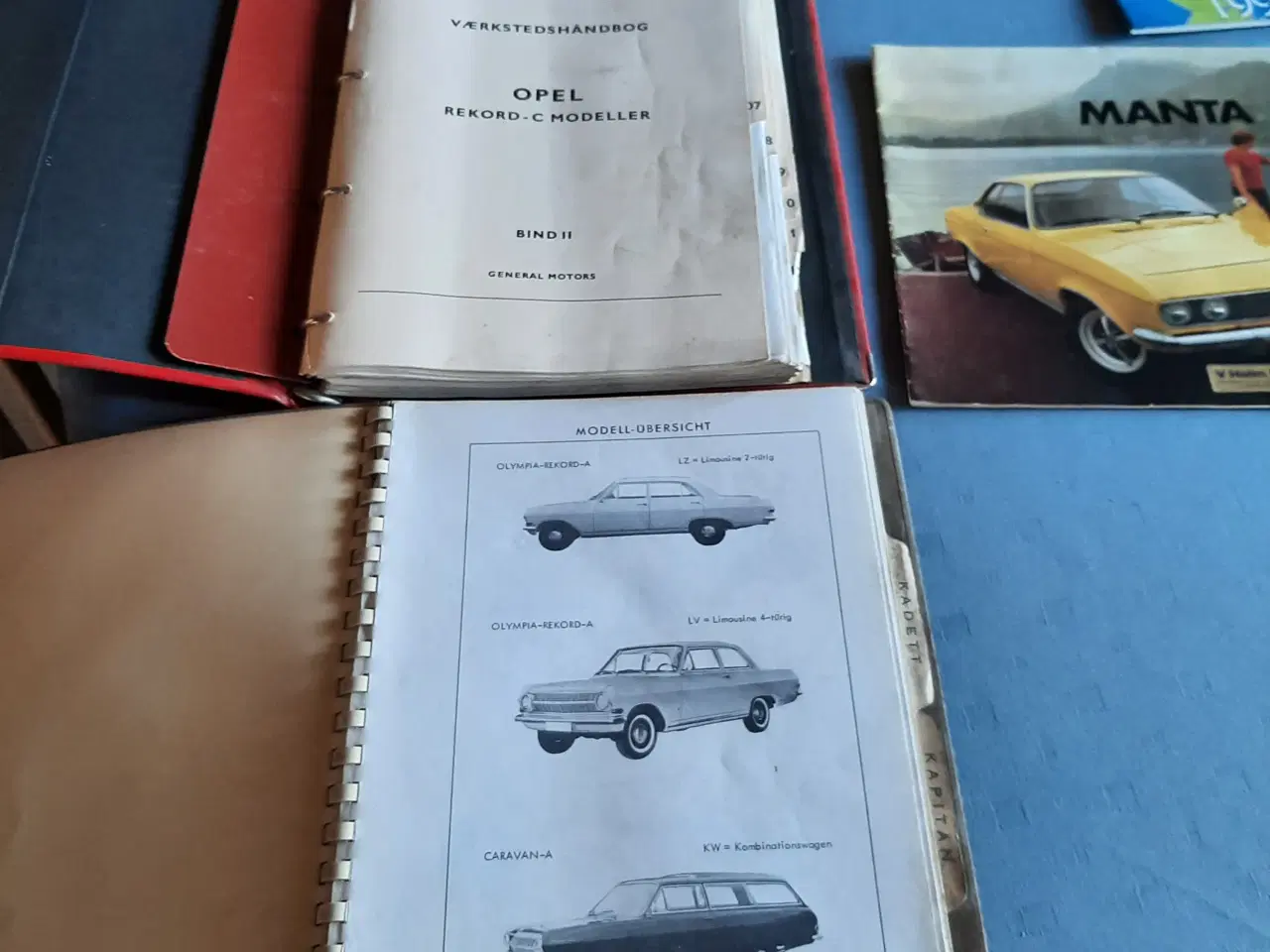 Billede 1 - OPEL  brochure og reservedele katalog  